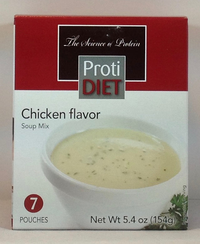 ProtiDiet Soups - Box of 7 - 4 flavors to choose from